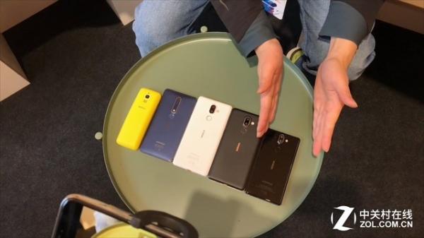 MWC 2018 诺基亚展台 新机上手看个遍 