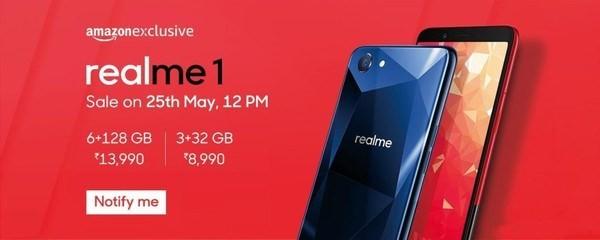 OPPO在印度发布Realme 1 约合842元起售 