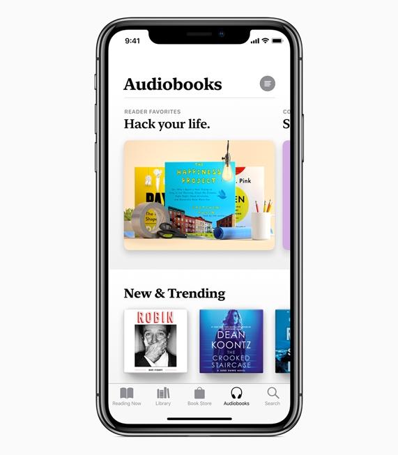 苹果宣布iOS 12中Books应用：全新设计更简洁