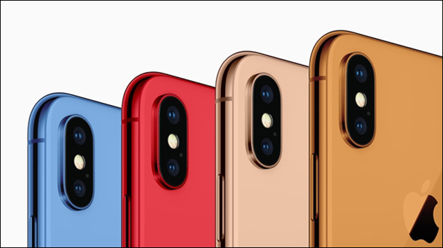 新款iPhone曝光，五种配色，喜欢哪一个？