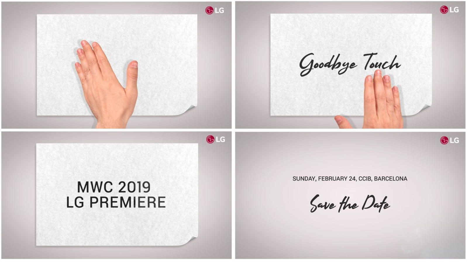 LG新旗舰下月发布！什么是“Goodbye Touch”？