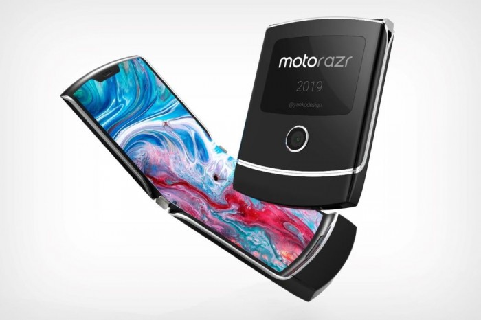 经典重生：Moto RAZR折叠手机渲染图曝光