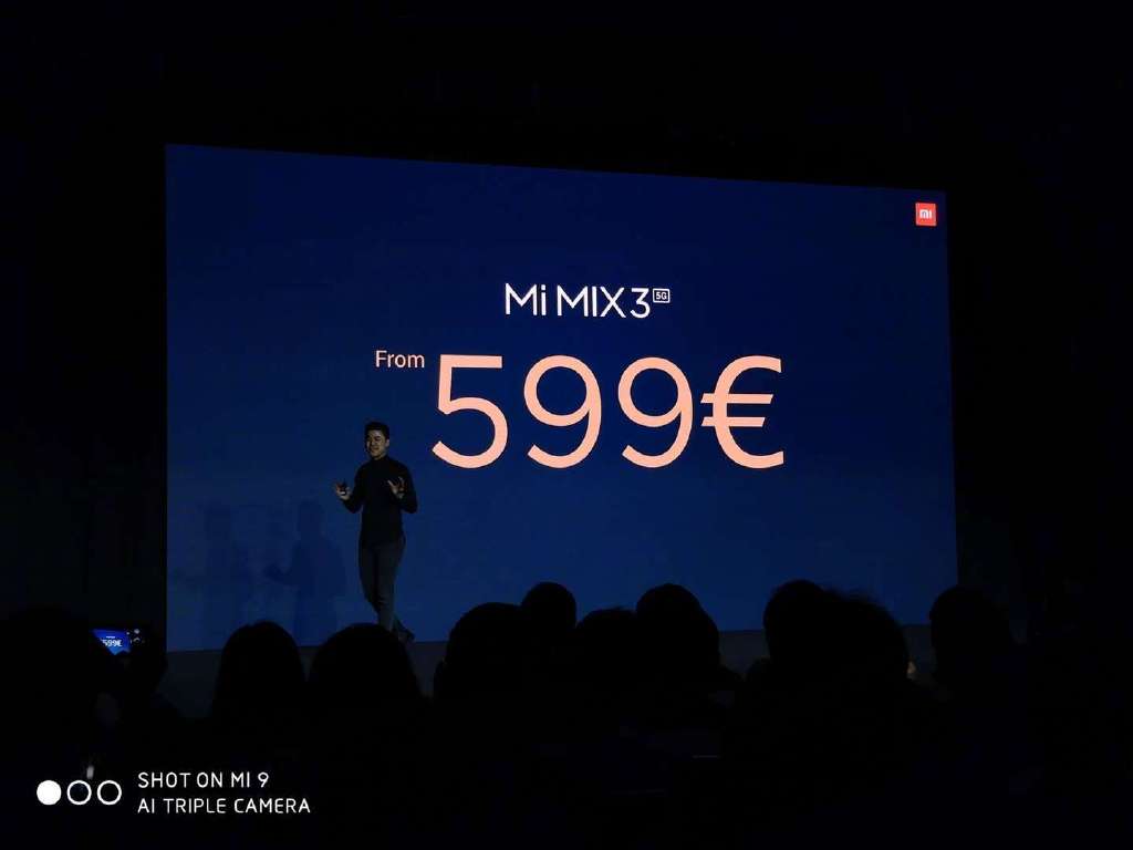 小米MIX3 5G版发布：竟如此便宜