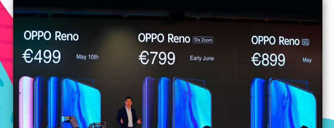 OPPO Reno 5G版正式发布：899欧元