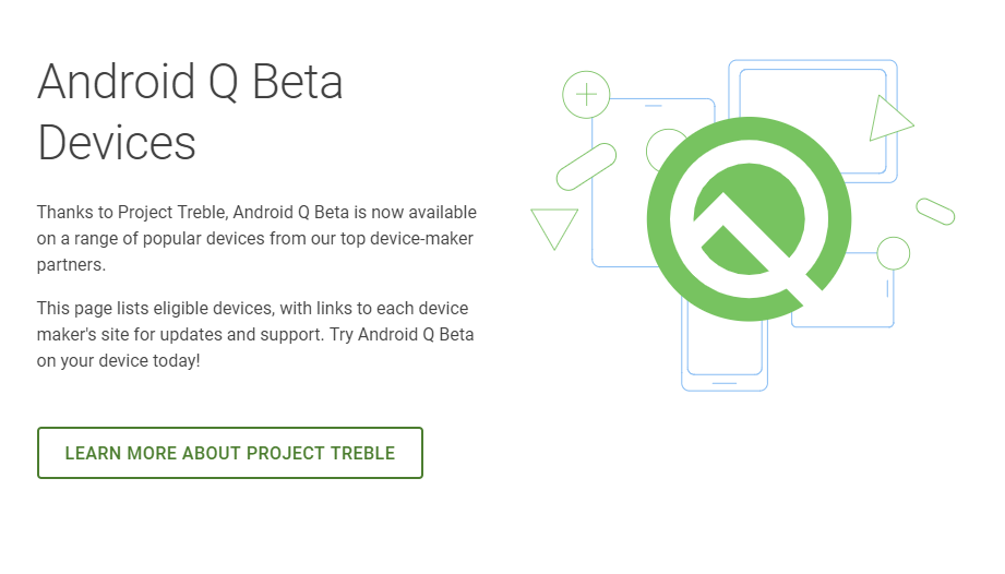 有你的吗？Android Q Beta 3发布：21款手机可尝鲜