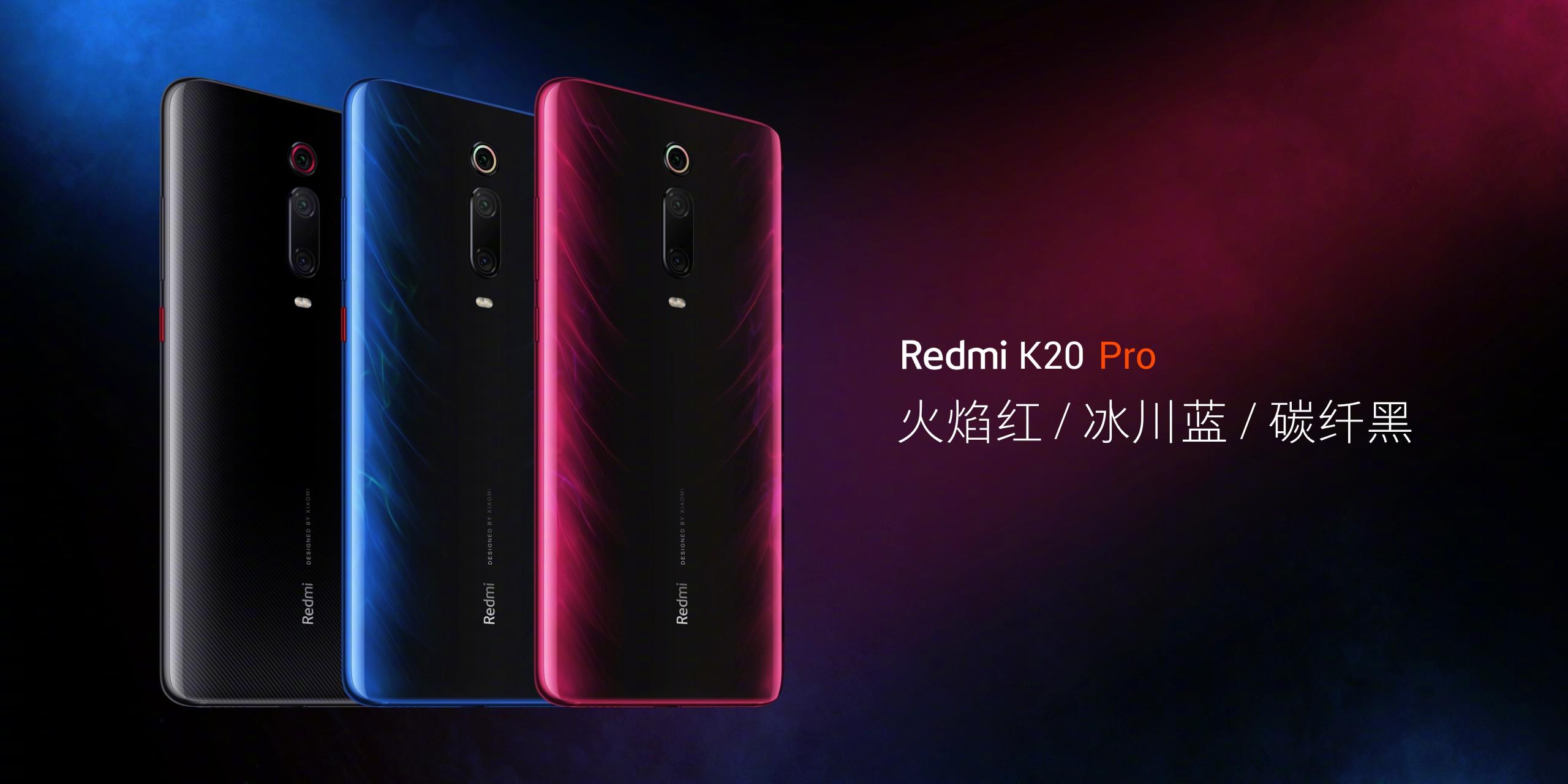 Redmi K20 Pro正式亮相：真全面屏+升降式前摄