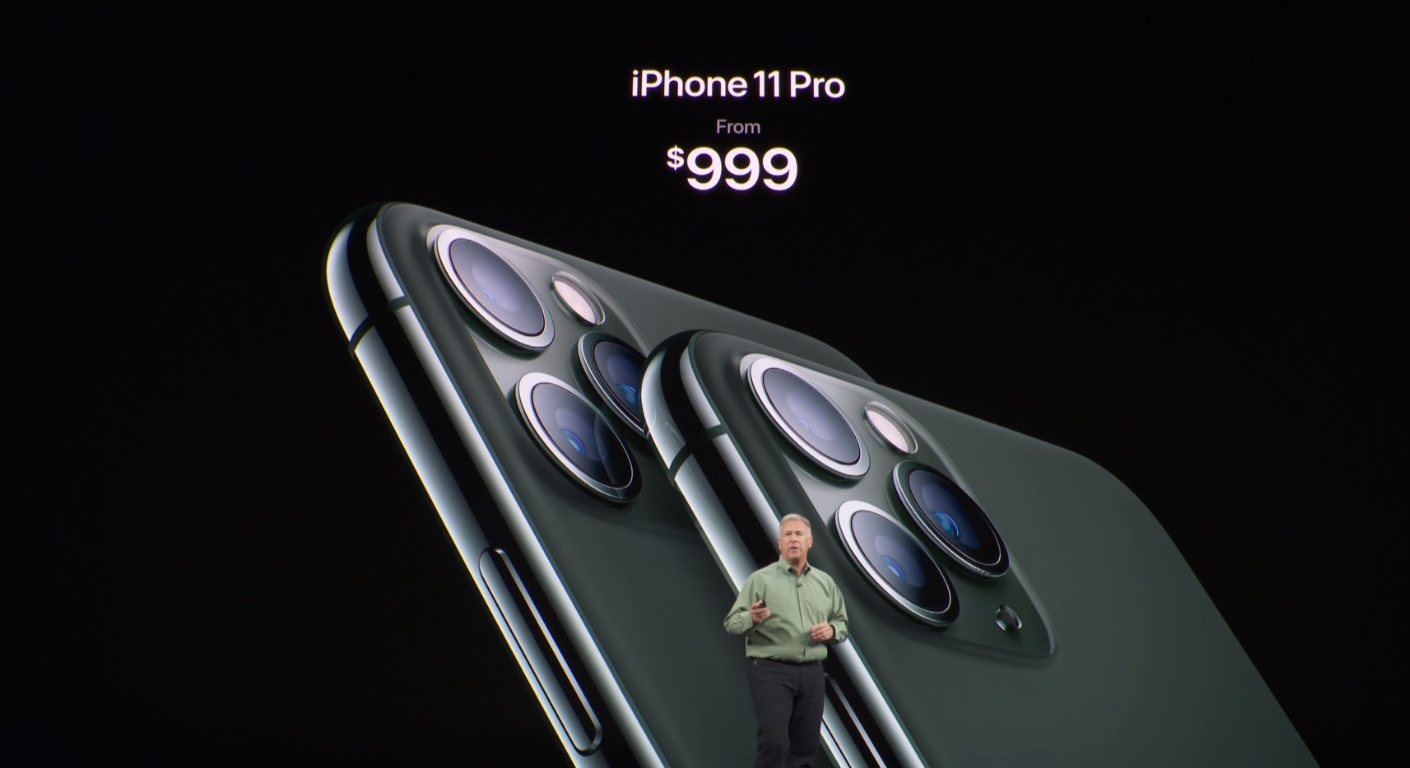 iPhone 11 Pro价格公布：7100元起
