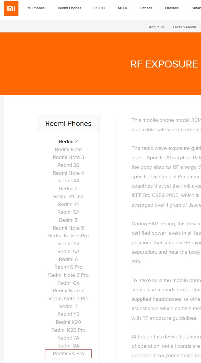 Redmi 8A Pro曝光：或下月发布