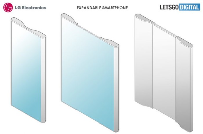 LG带来新的变形手机屏幕：伸缩式
