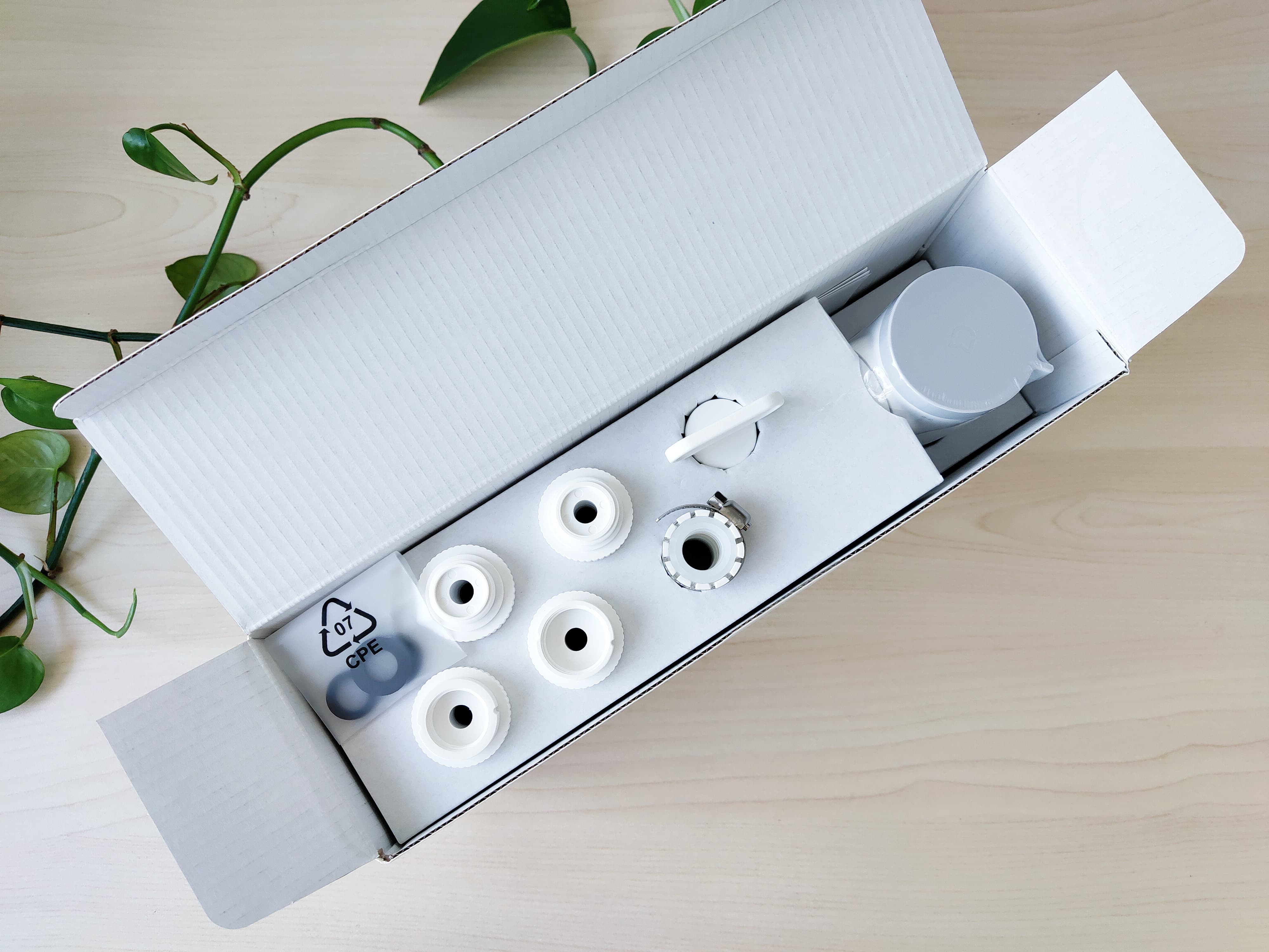 Mijia faucet water purifier out of the box: drinking water with four-fold filtration