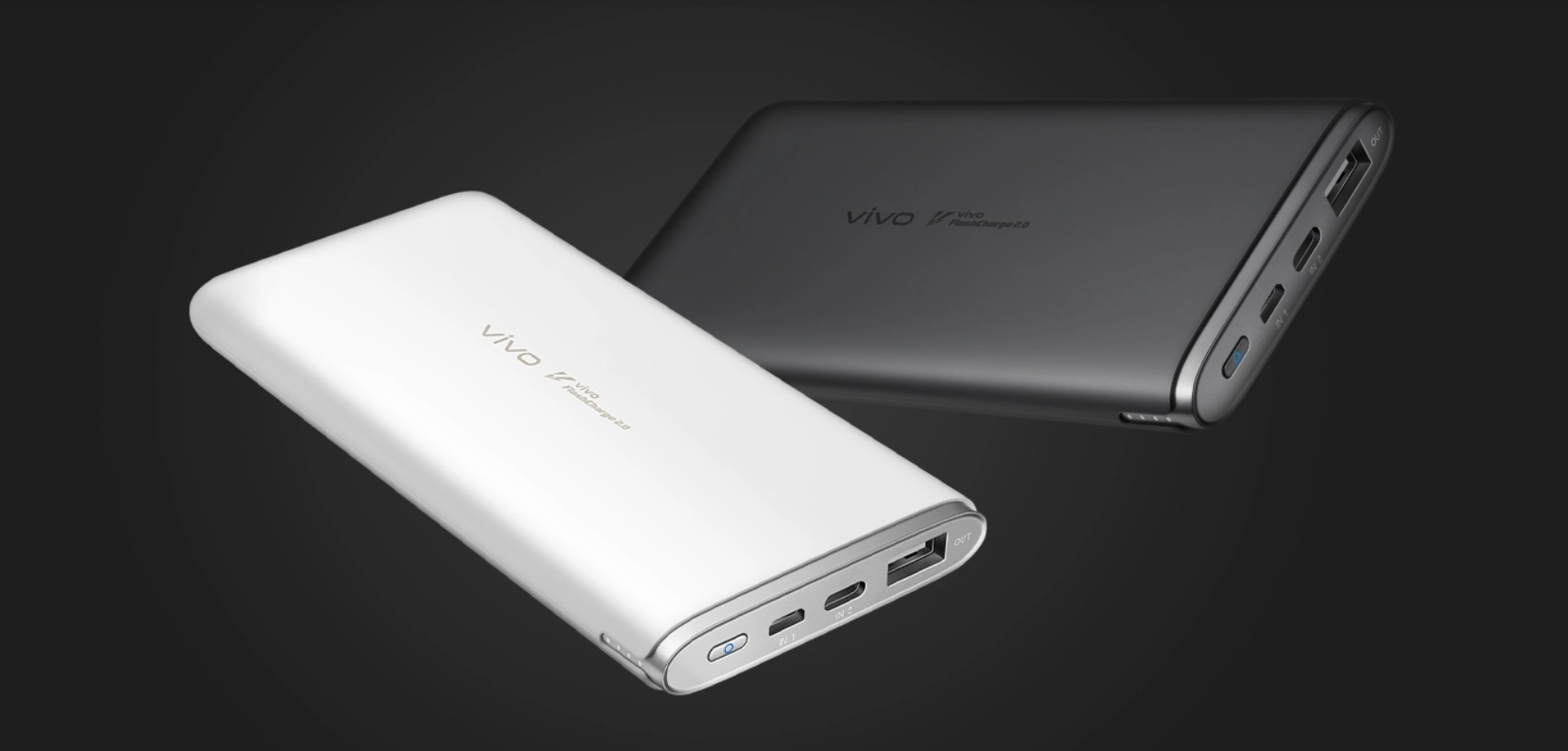 vivo 33W two-way flash charging power bank + wireless sports headphones out of the box