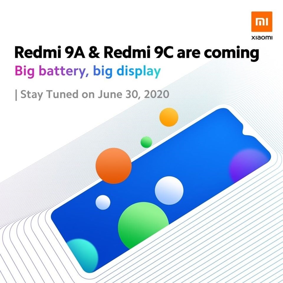Redmi 9A/9C官宣：大屏幕、大电池