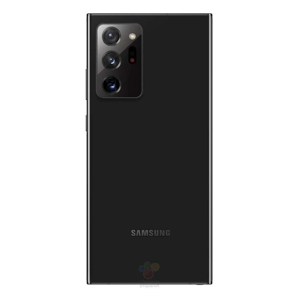 三星Galaxy Note 20 Ultra渲染图曝光：砍掉百倍变焦