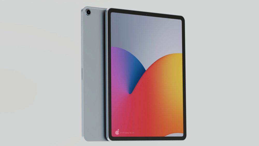 iPad Air 4渲染图曝光：窄边框加持/颜值暴涨