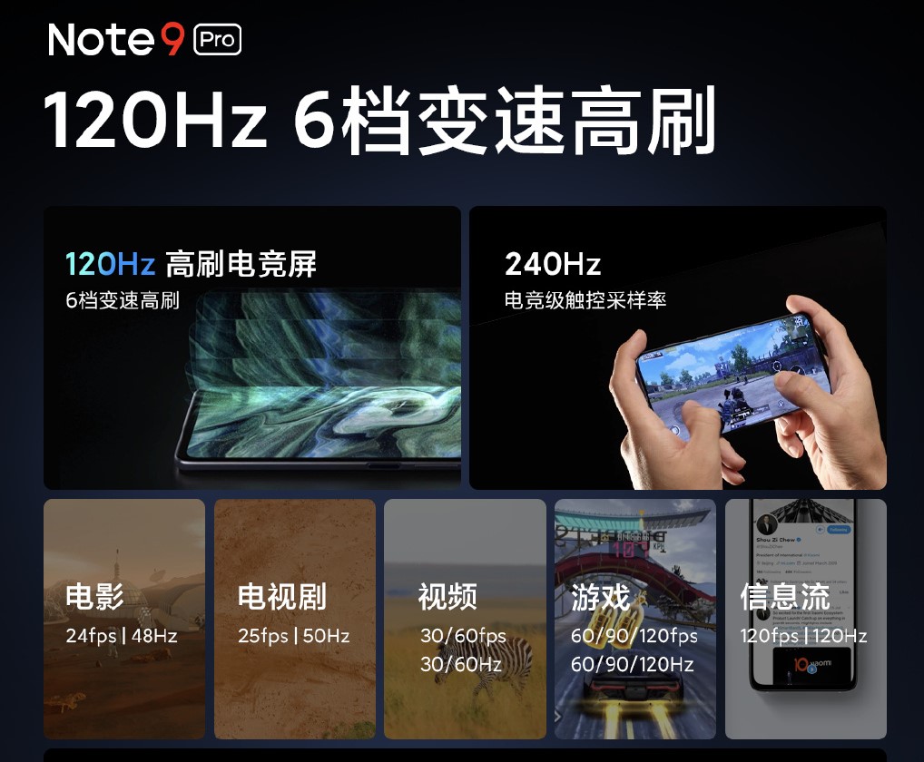 性价比封神！Redmi Note 9 Pro发布：120Hz屏、一亿像素
