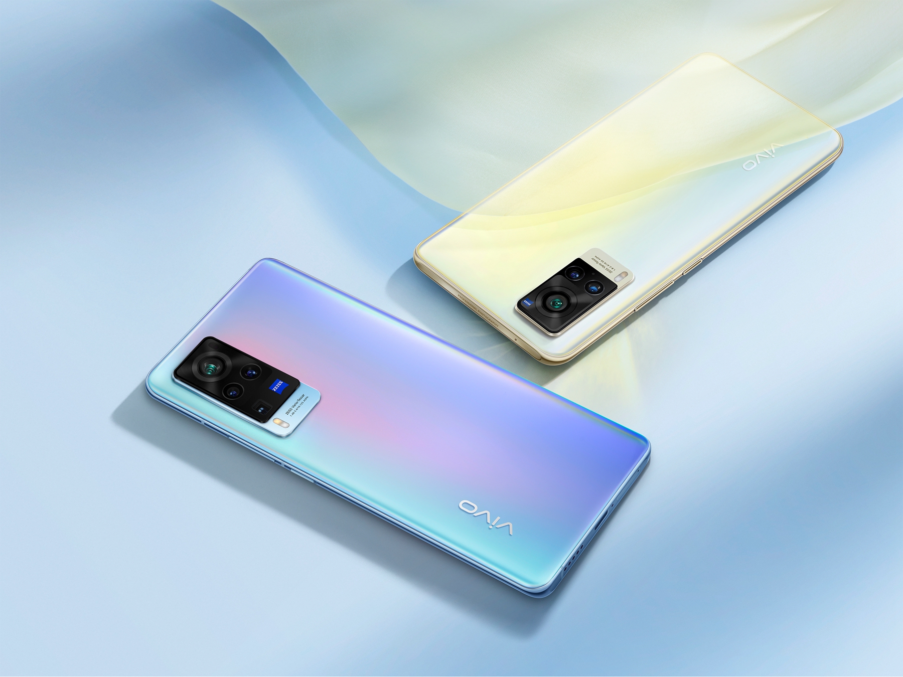 vivo X60定妆照公布：中置打孔屏