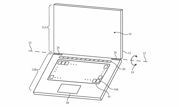 苹果公布新专利 未来MacBook产品值得期待