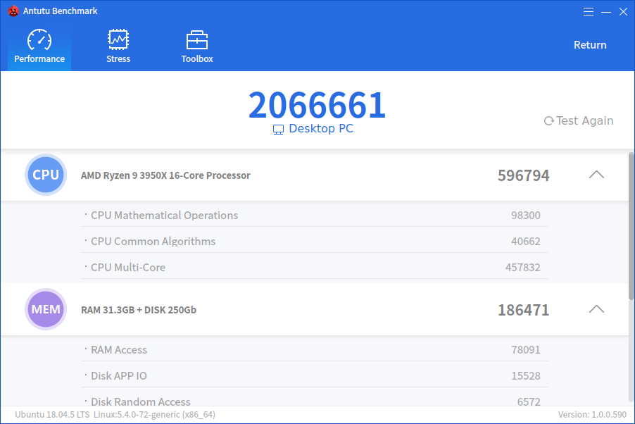 The Linux version AnTuTu Benchmark is online, Windows version coming soon