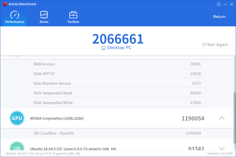 The Linux version AnTuTu Benchmark is online, Windows version coming soon