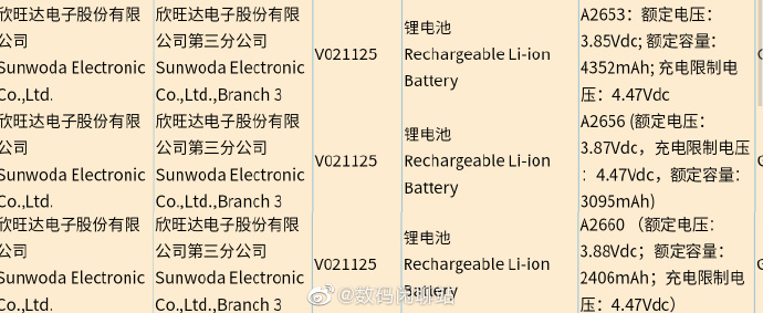 iPhone 13入网 电池容量终于增加了