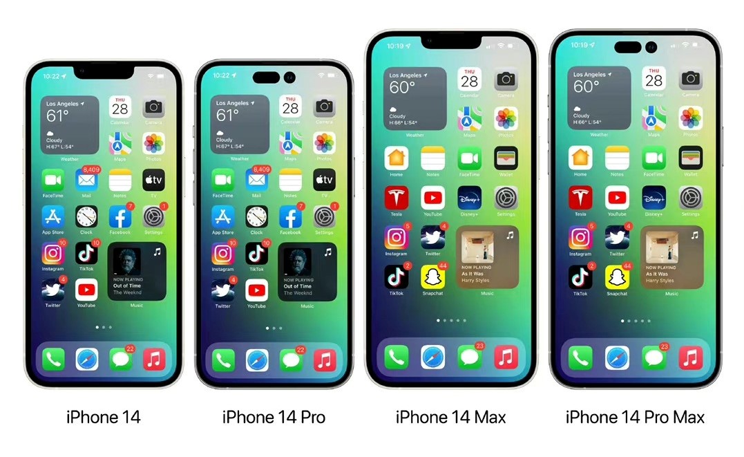 苹果良心发现？iPhone 14 Max屏幕首曝：支持高刷！