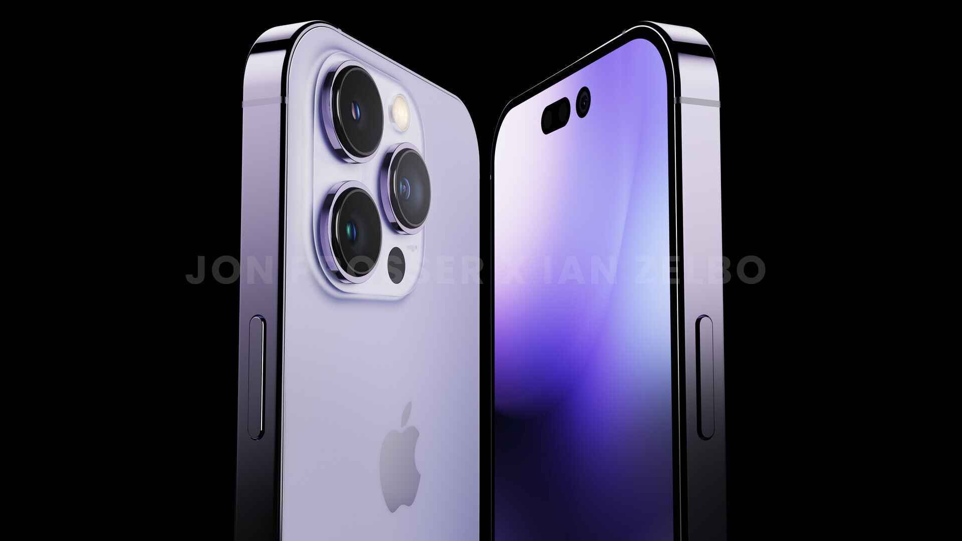 iPhone 14 Pro最新渲染图曝光：苹果真要用挖孔？