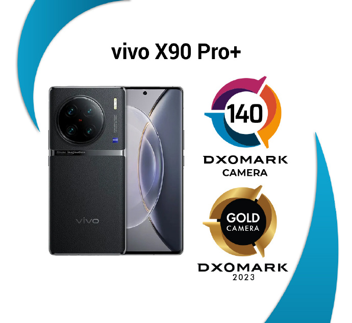 DXO公布vivo X90 Pro+的影像得分：仅排第十 小胜Mate40 Pro+