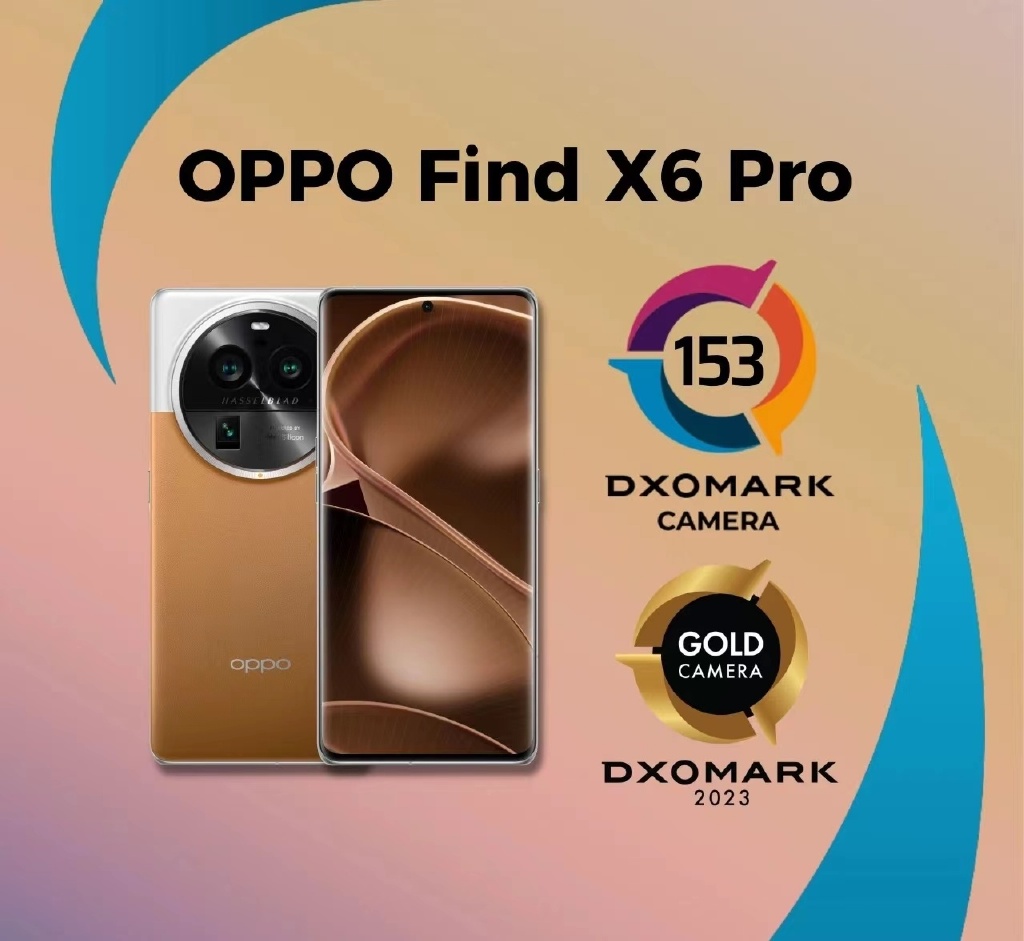 超越荣耀Magic5 Pro：Find X6 Pro登顶DXO影像排名第一
