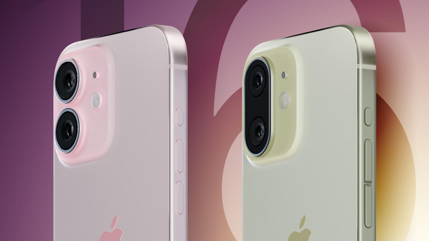 iphone16原型机渲染图曝光用了5代的摄像模组终于要改