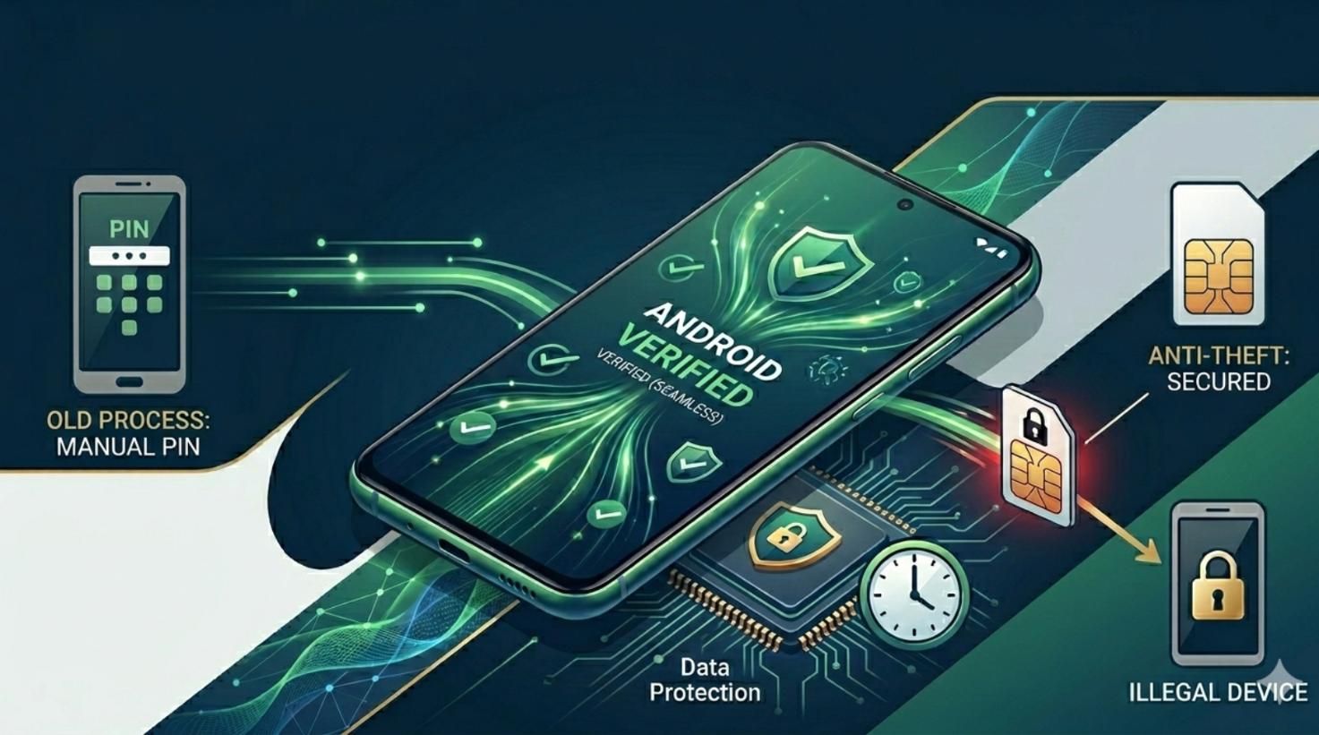 Android 17测试自动SIM PIN解锁 配合系统自动重启安全机制