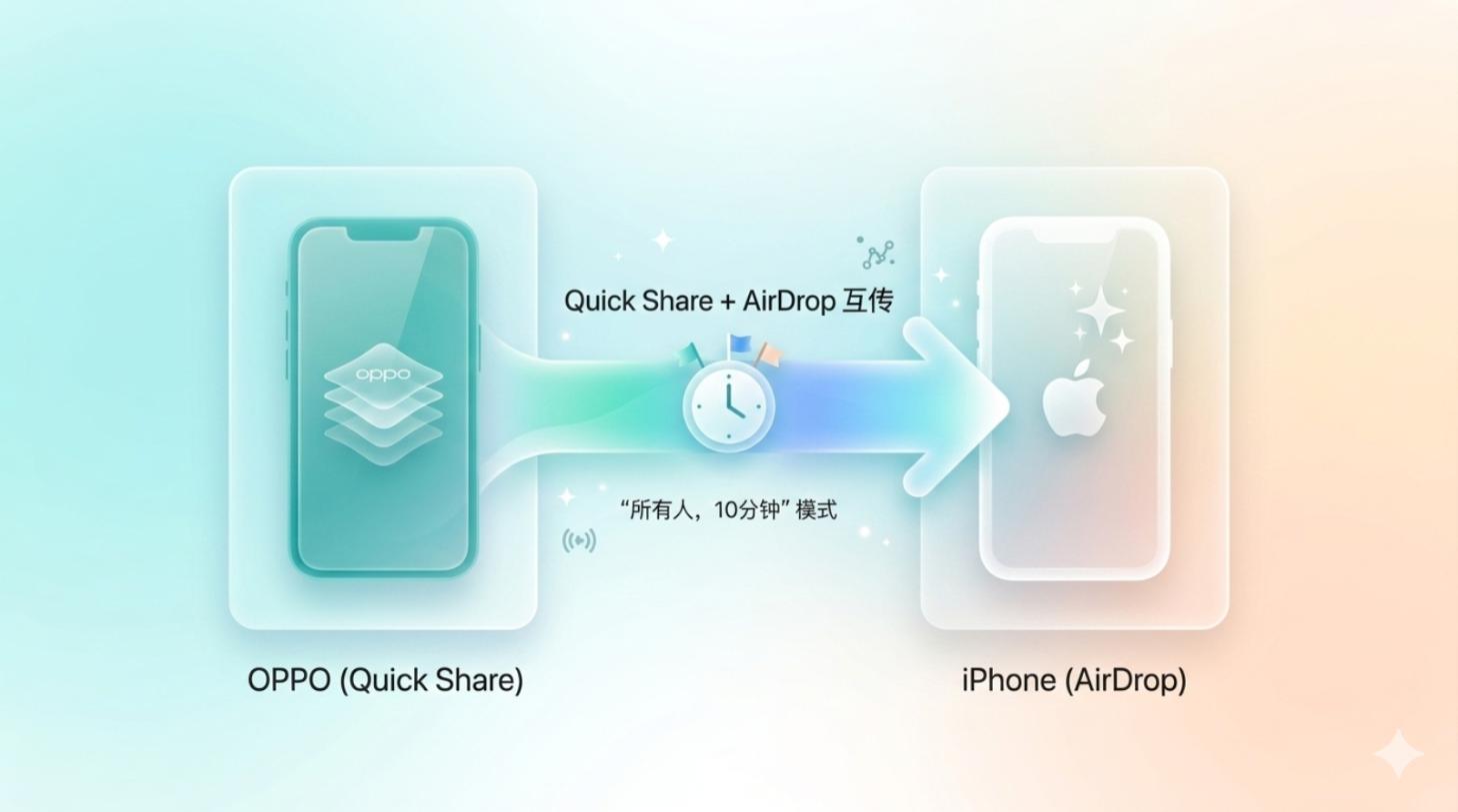 OPPO Find X9系列本月将获软件更新 成继谷歌Pixel后首批原生支持AirDrop互传的安卓机型