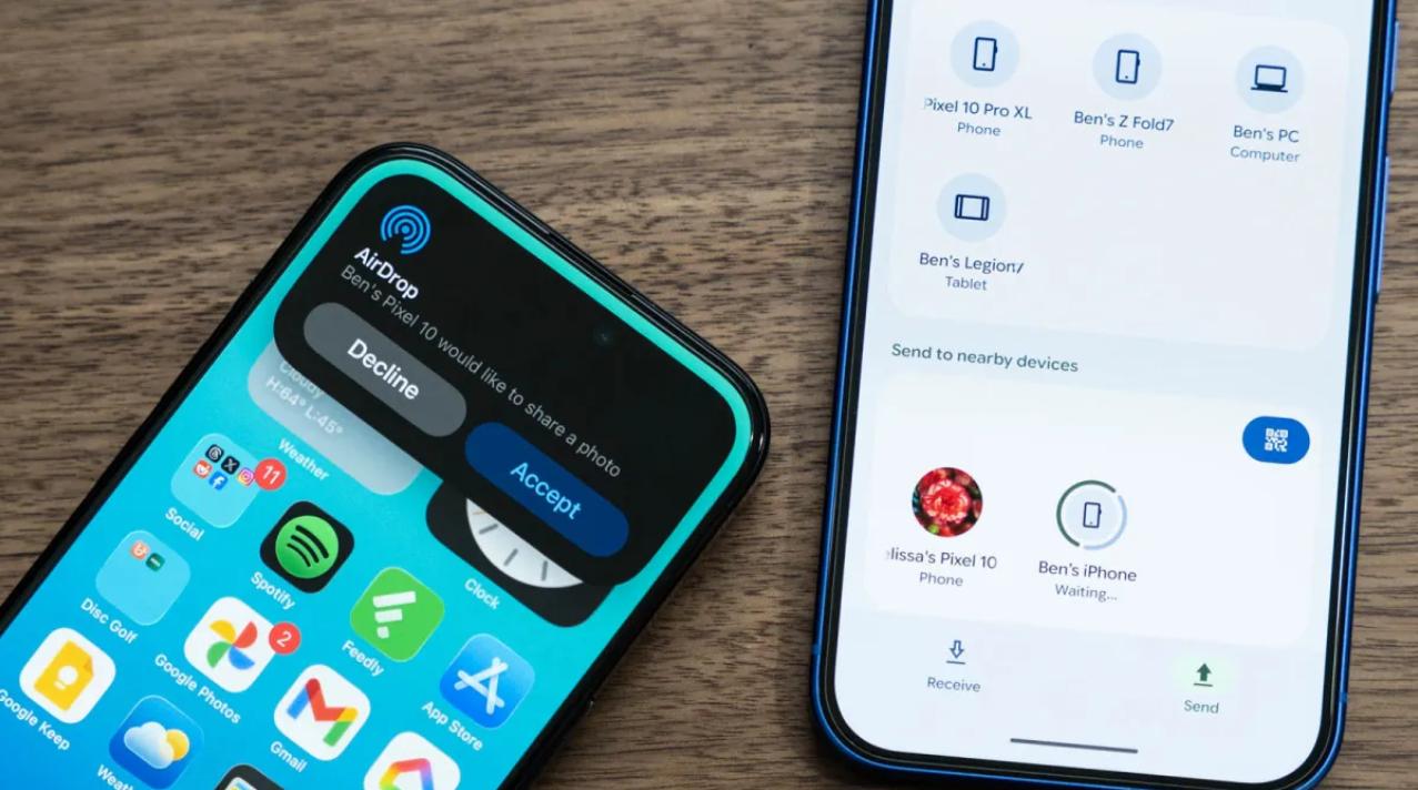 Android 原生支持 AirDrop 传文件了 目前支持这些机型