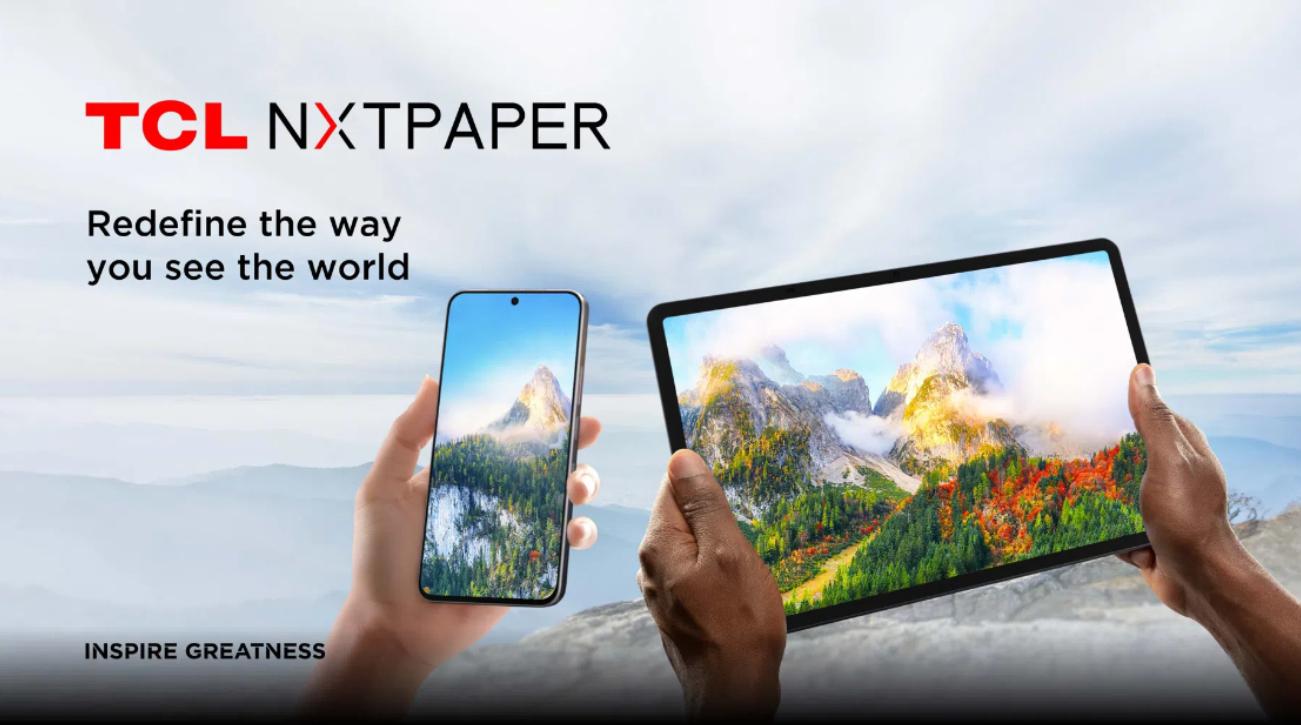 TCL将NXTPAPER技术从LCD转向OLED 号称解决蓝光和频闪两大问题
