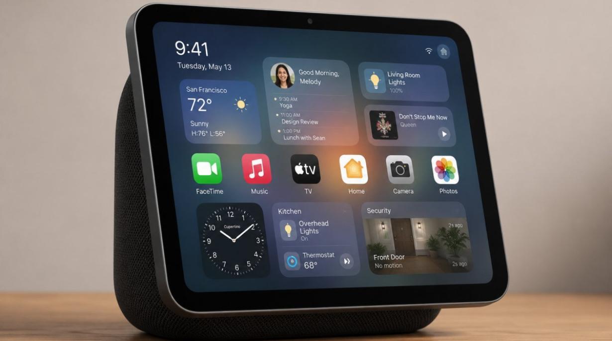 苹果Home Hub曝光：带屏幕的HomePod