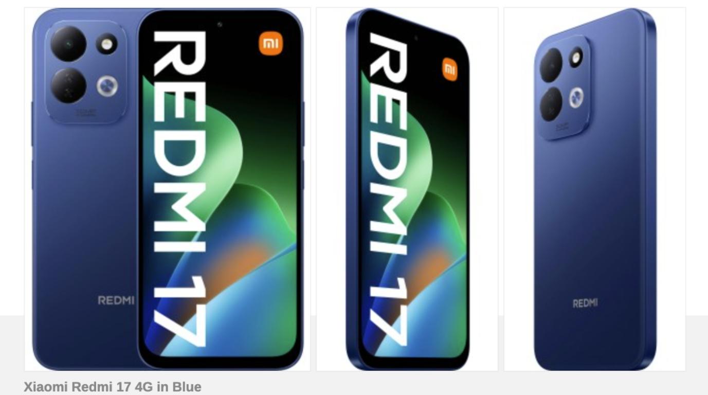 Redmi 17 4G在波兰零售商偷跑 7500mAh电池未缩水 售价约1635元起